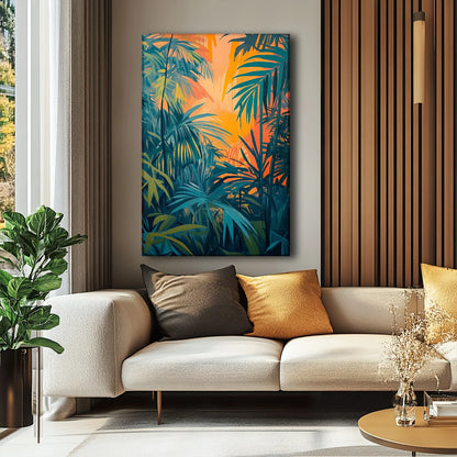 Into the Jungle Canvas Print Robussi