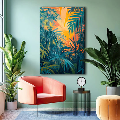Into the Jungle Canvas Print Robussi