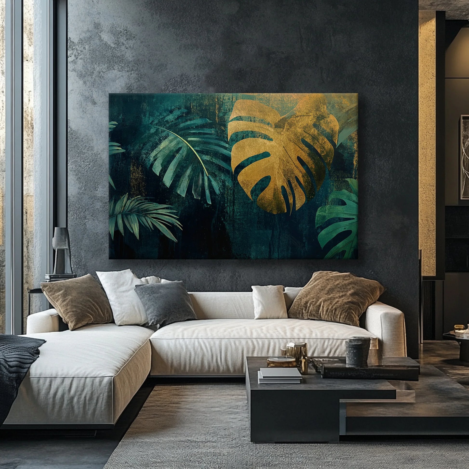 Into the Shadows Canvas Print Robussi