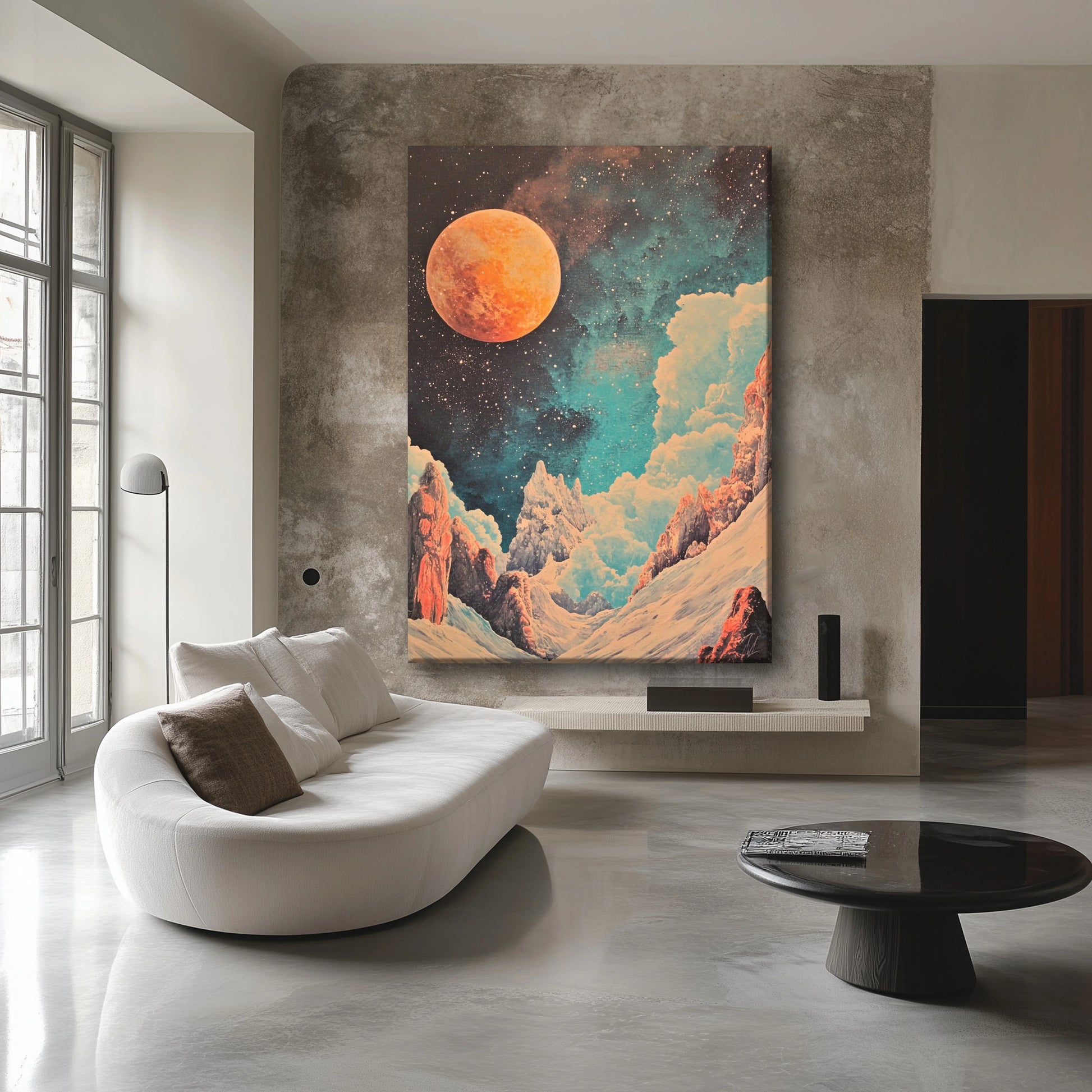 Into the Space Canvas Print Robussi