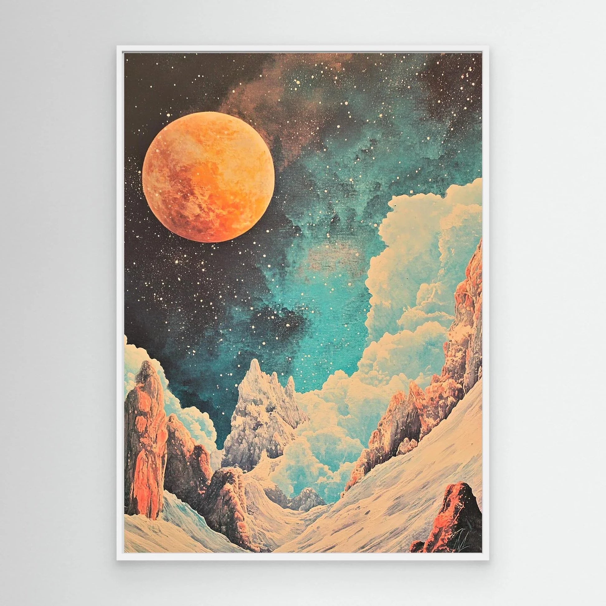 Into the Space Canvas Print Robussi