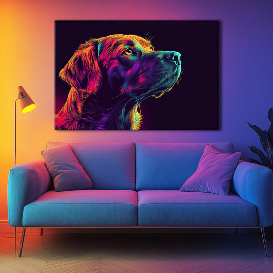 Into the Spotlight Canvas Print Robussi