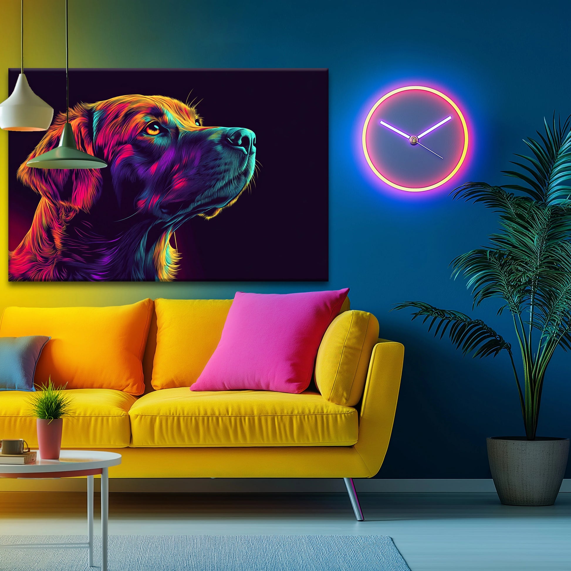 Into the Spotlight Canvas Print Robussi