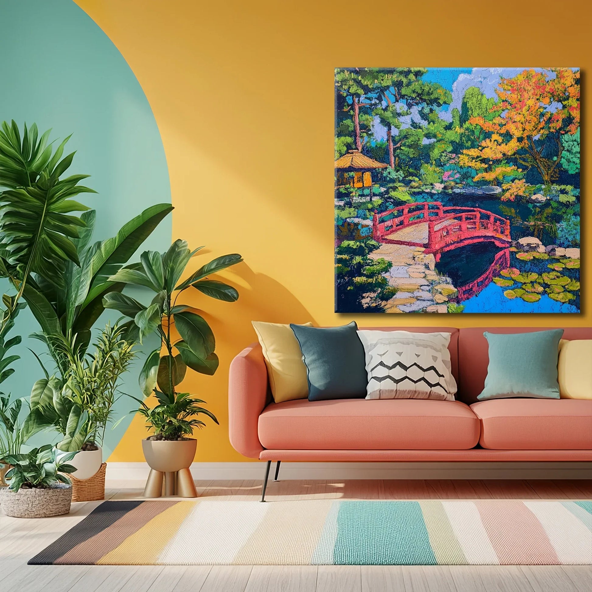 Journey into the Forest Canvas Print Robussi