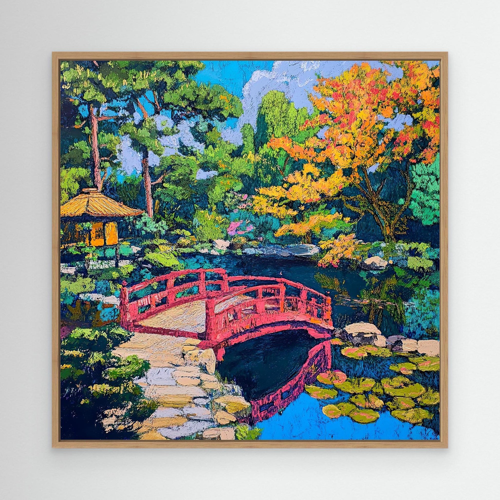Journey into the Forest Canvas Print Robussi