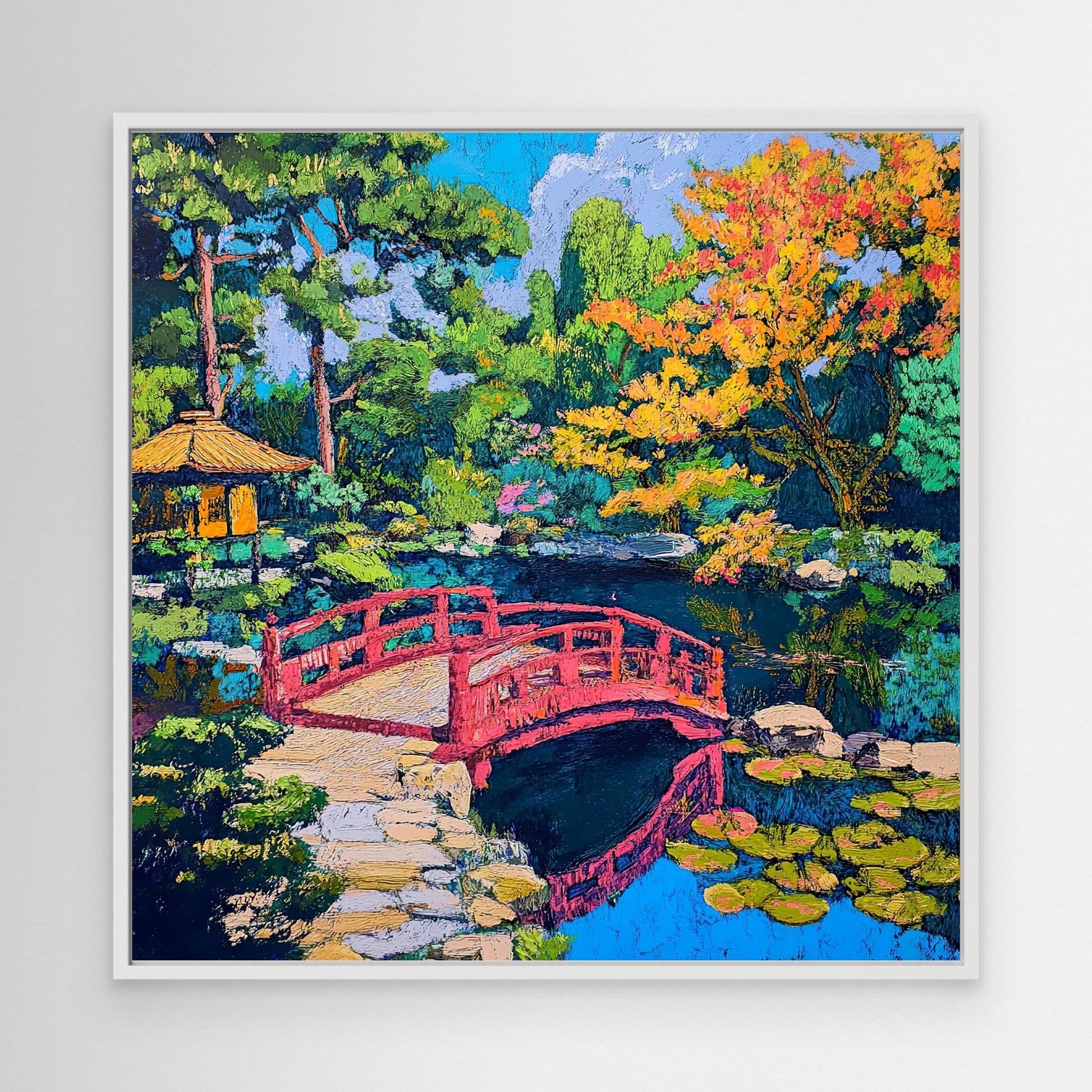 Journey into the Forest Canvas Print Robussi