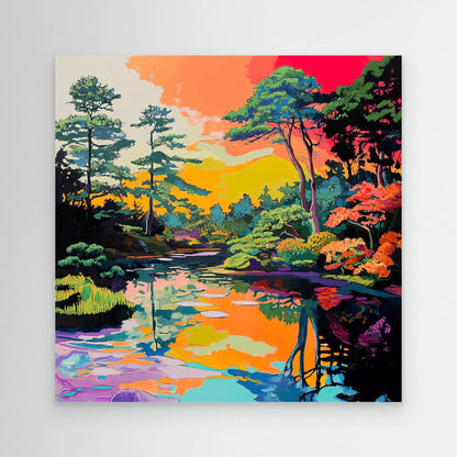 Jungle Frenzy Canvas Print Robussi