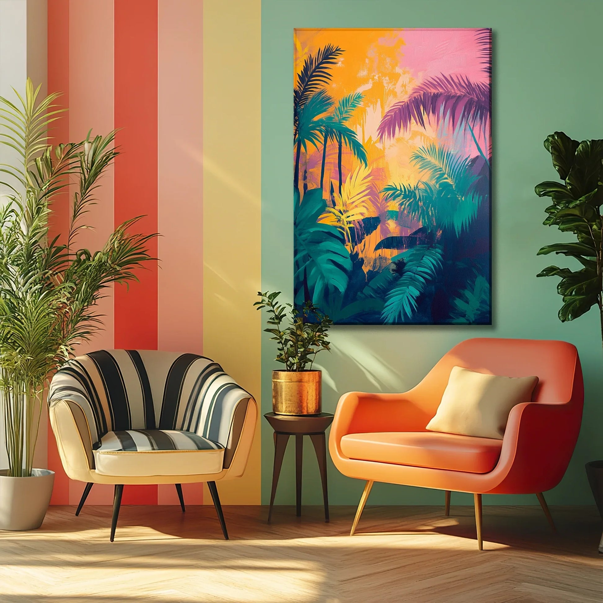 Jungle Heaven Canvas Print Robussi