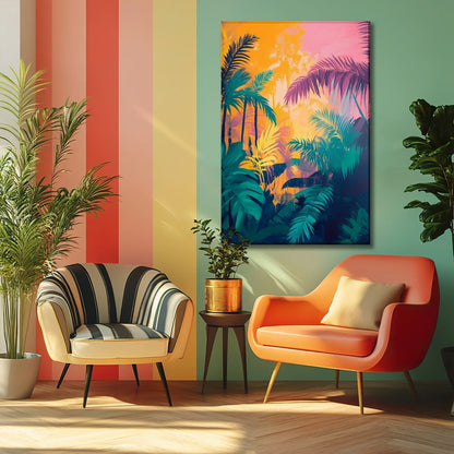 Jungle Heaven Canvas Print Robussi