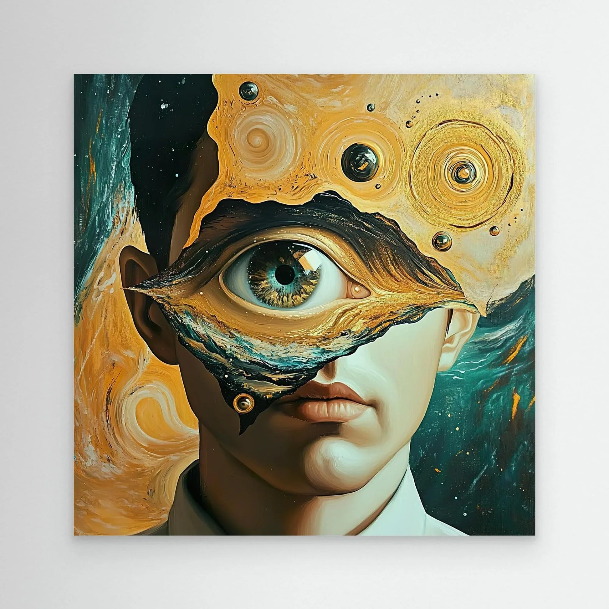Look at Me Canvas Print Robussi