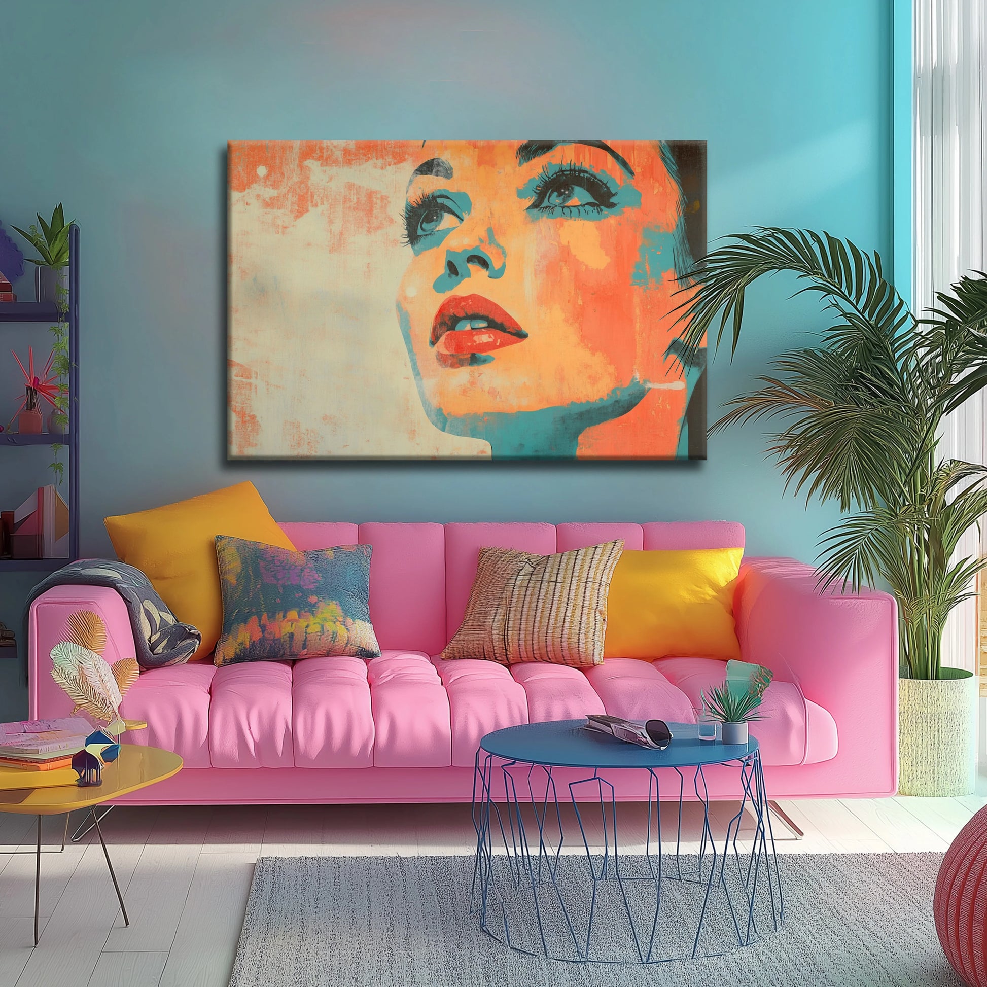 Look of Hope Canvas Print Robussi
