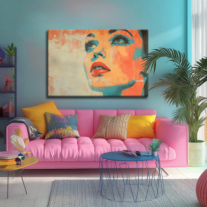 Look of Hope Canvas Print Robussi