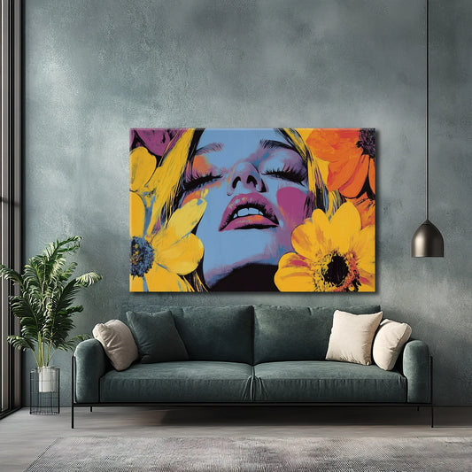 Lost in the Garden Canvas Print Robussi
