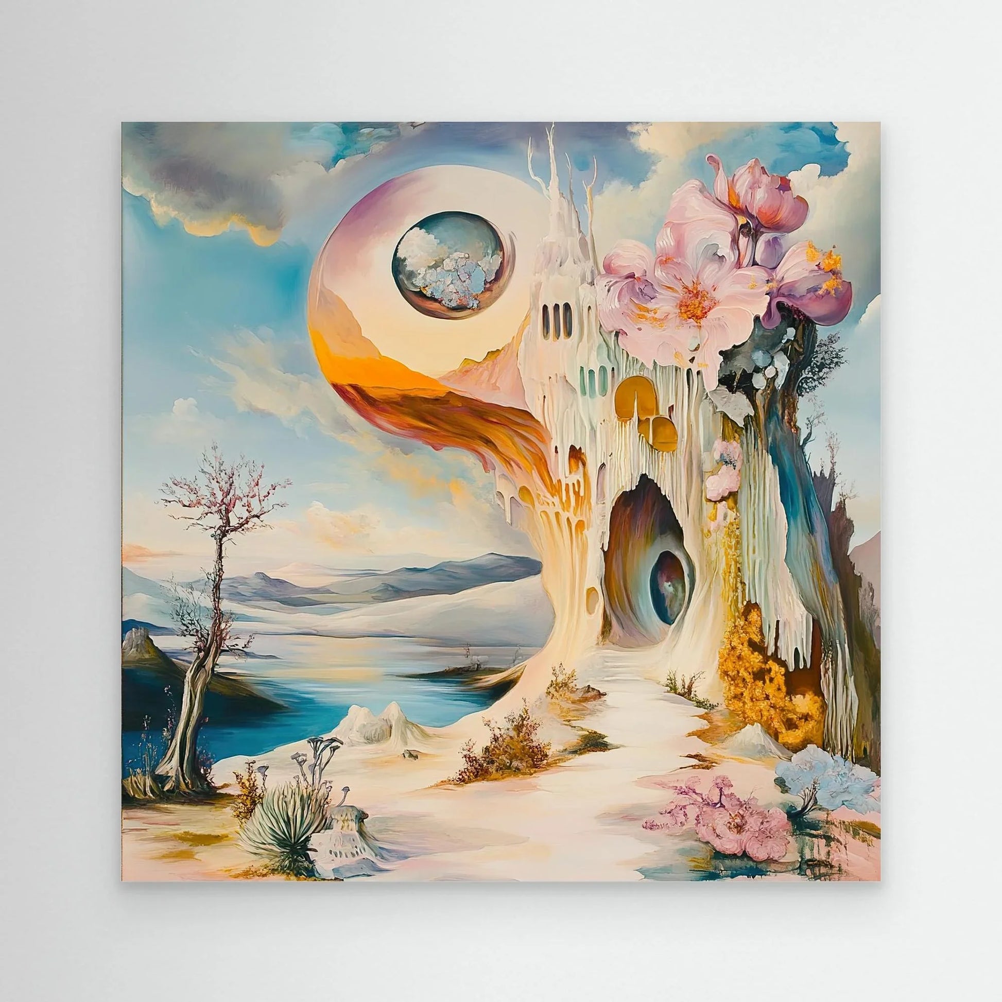 Melting Point Canvas Print Printumo