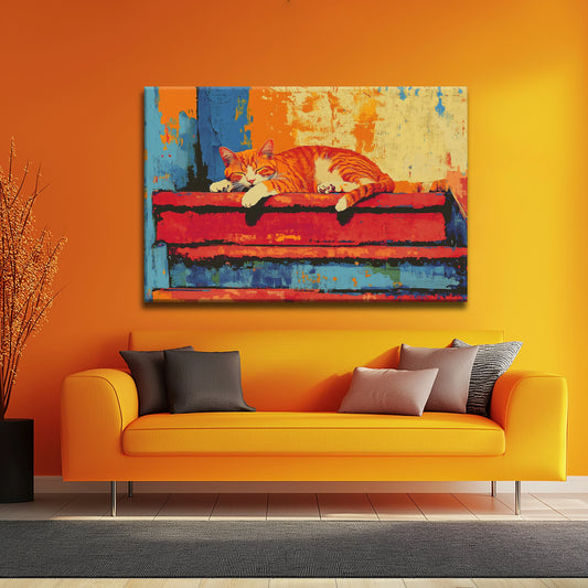 Mess with Me Canvas Print Robussi