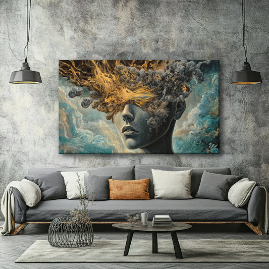Mindblowing Canvas Print Robussi