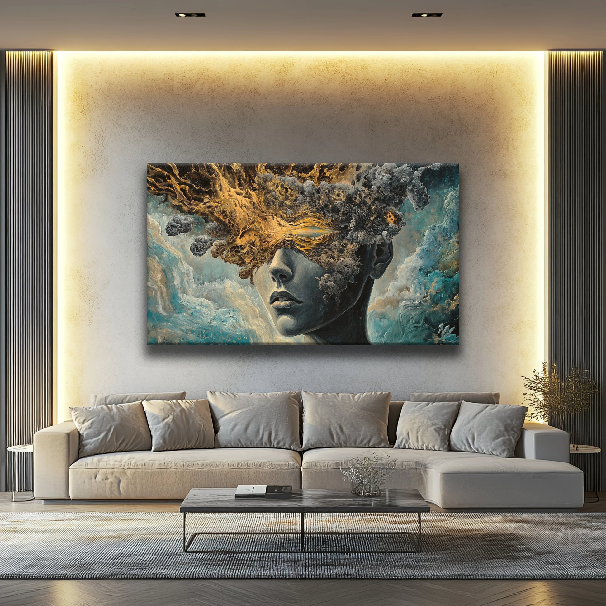 Mindblowing Canvas Print Robussi