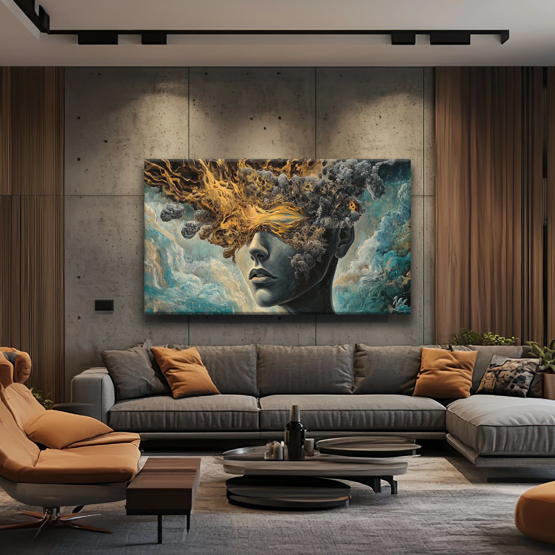 Mindblowing Canvas Print Robussi