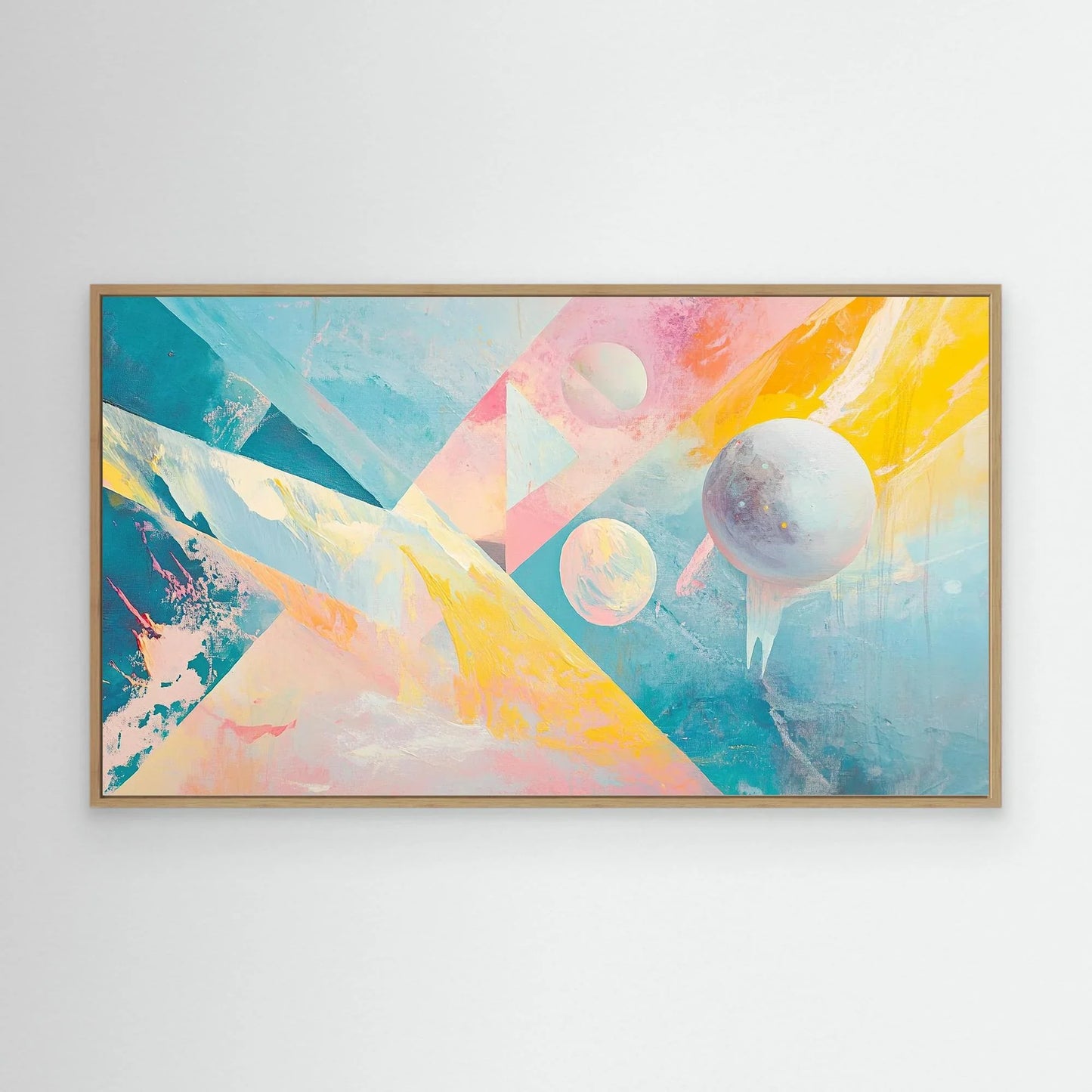 Mirror Galaxy Canvas Print Robussi