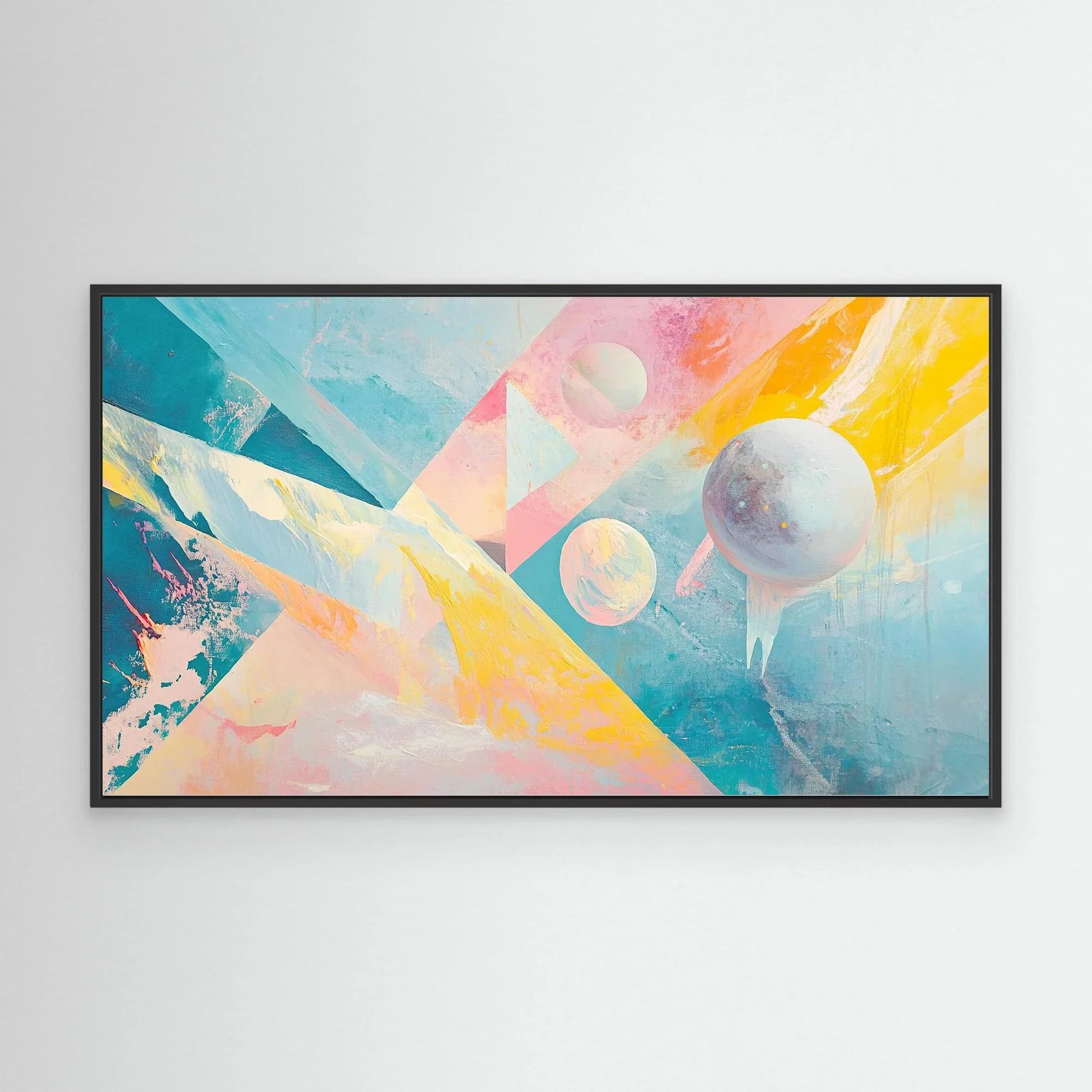 Mirror Galaxy Canvas Print Robussi
