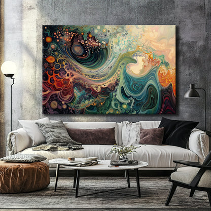 Mixed Feelings Canvas Print Robussi
