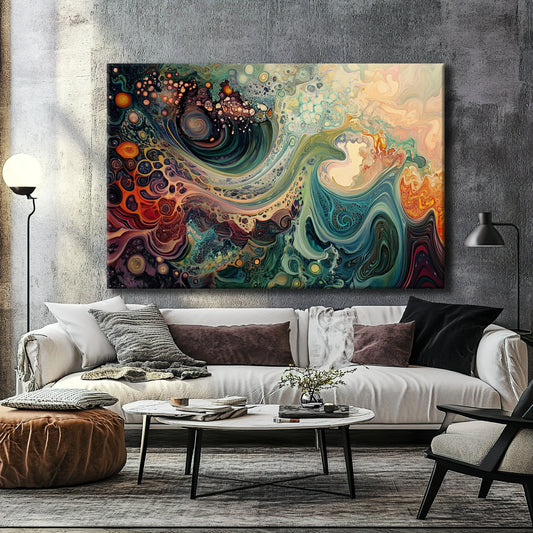 Mixed Feelings Canvas Print Robussi