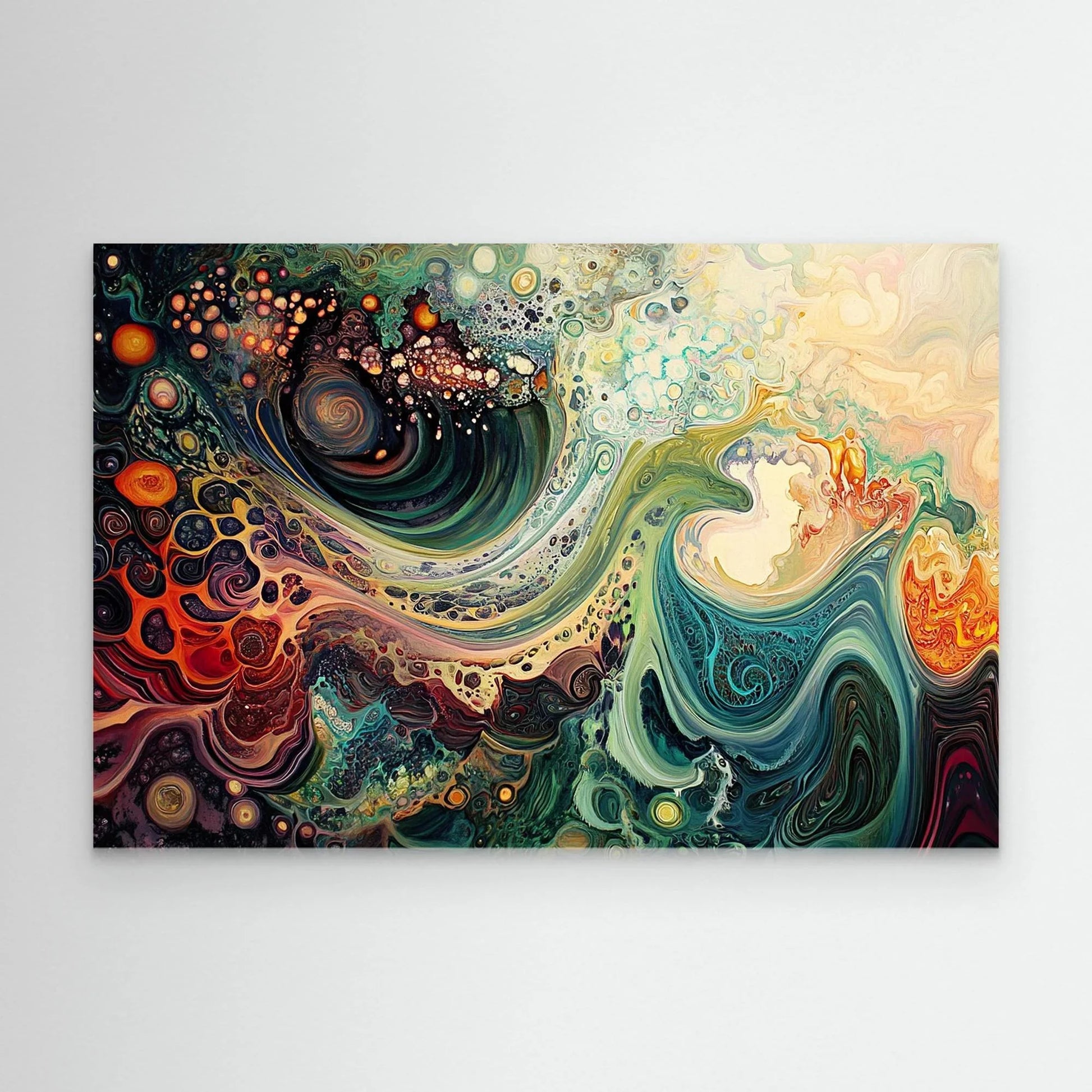 Mixed Feelings Canvas Print Robussi