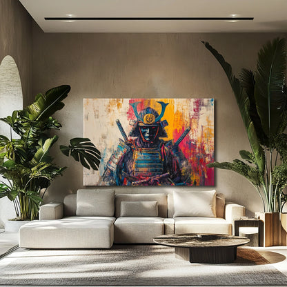 Modern Ninja Canvas Print Robussi