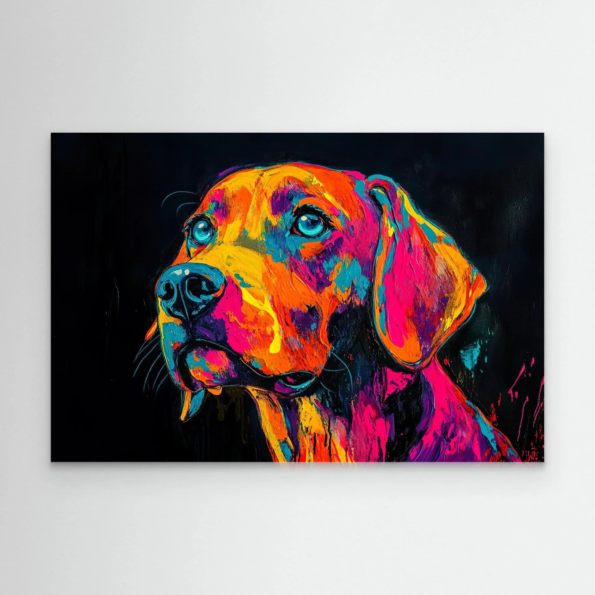 Paint it Bright Canvas Print Robussi