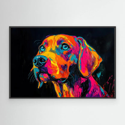 Paint it Bright Canvas Print Robussi