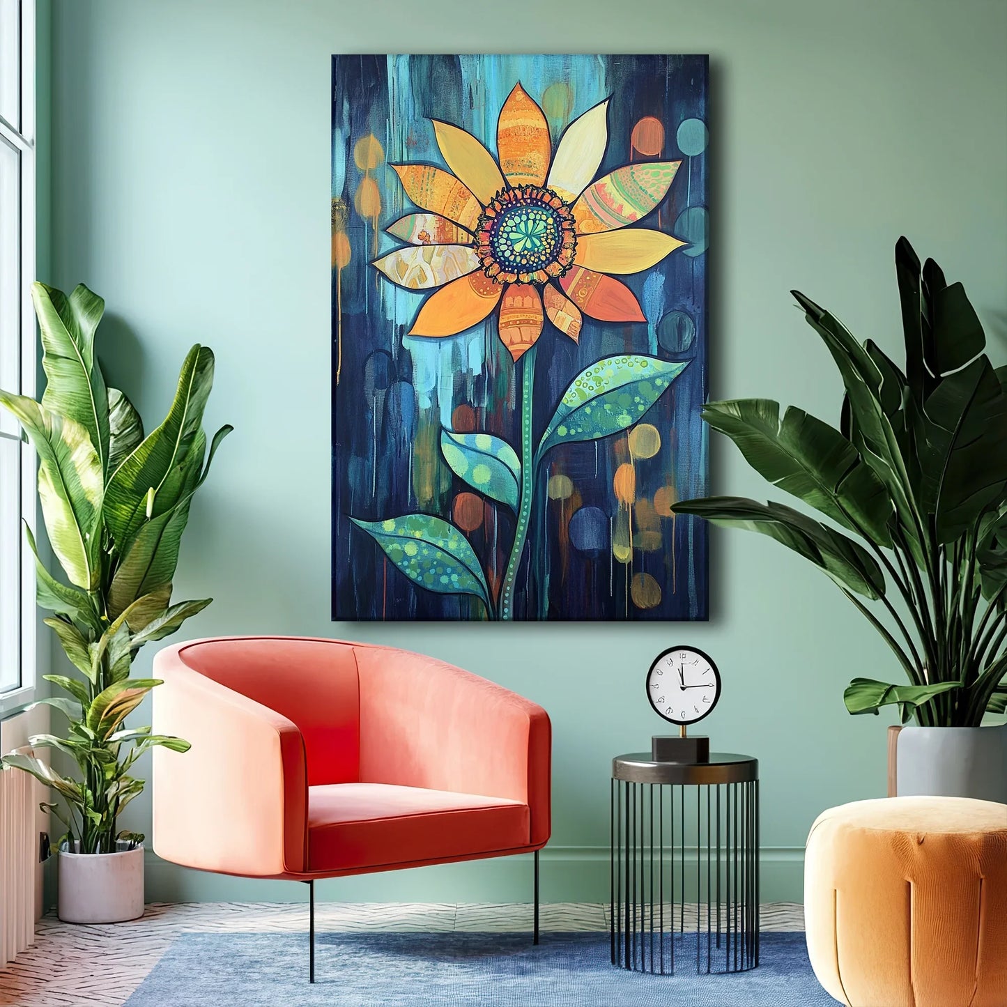 Peacful Blossom Canvas Print Robussi