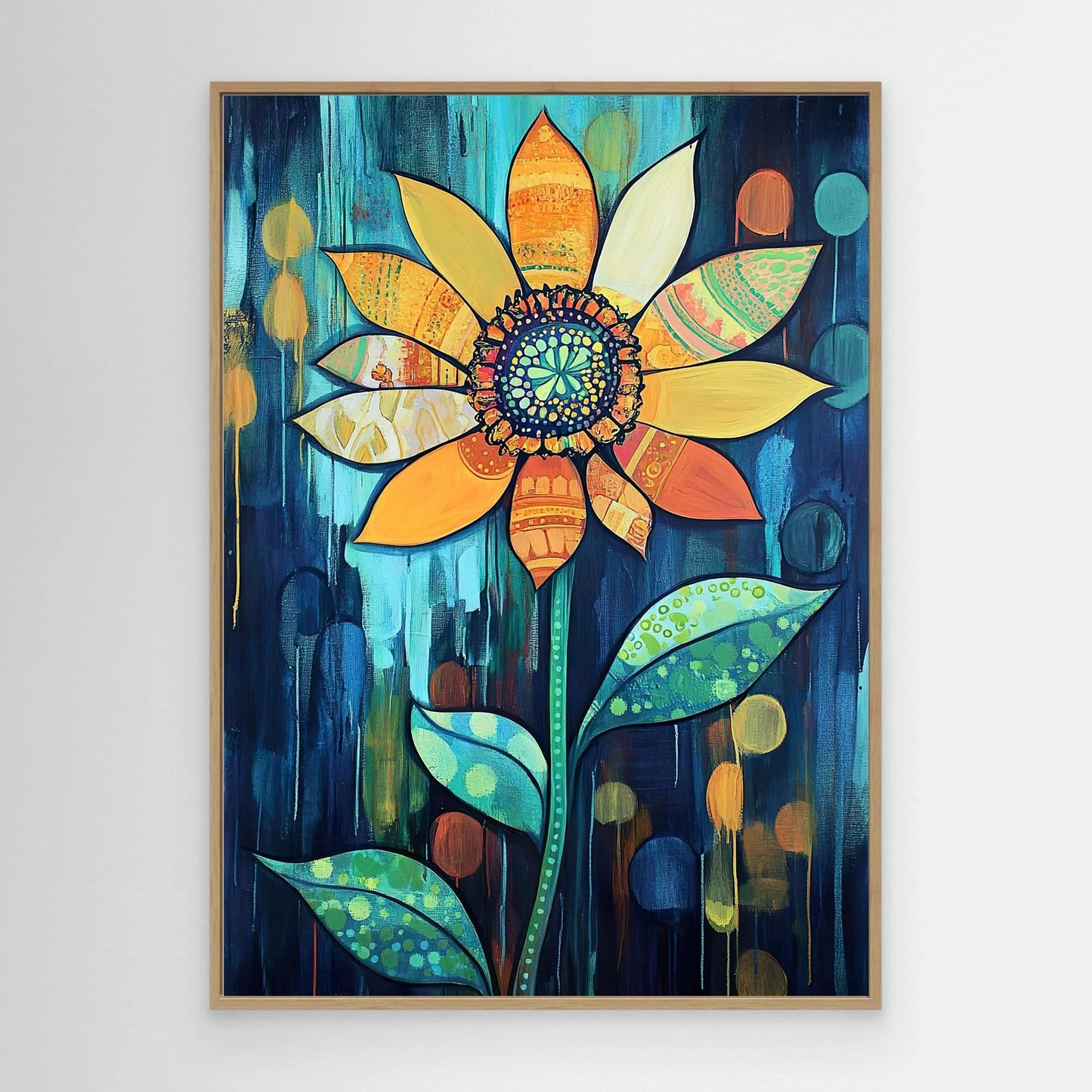 Peacful Blossom Canvas Print Robussi