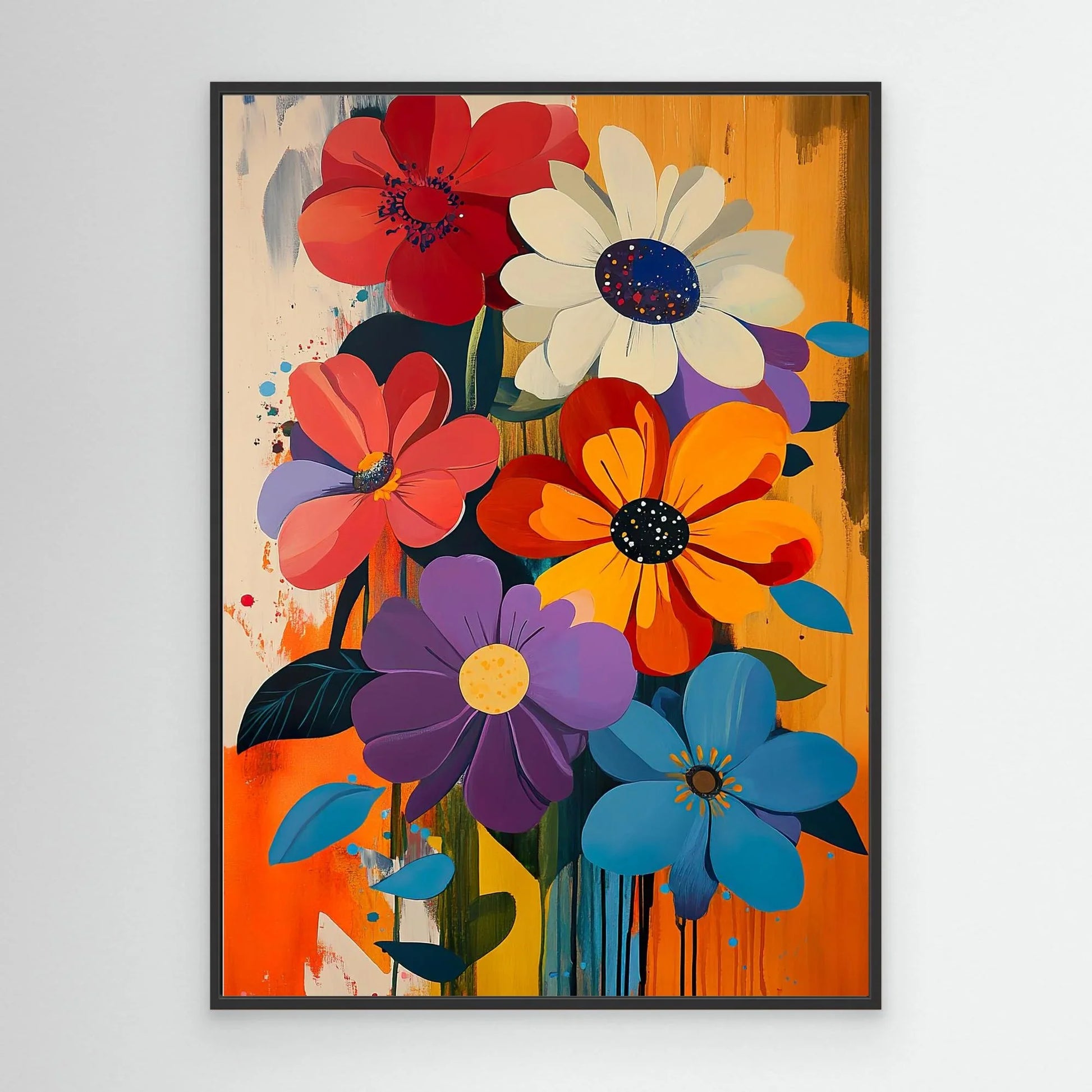 Playful Colors Canvas Print Robussi