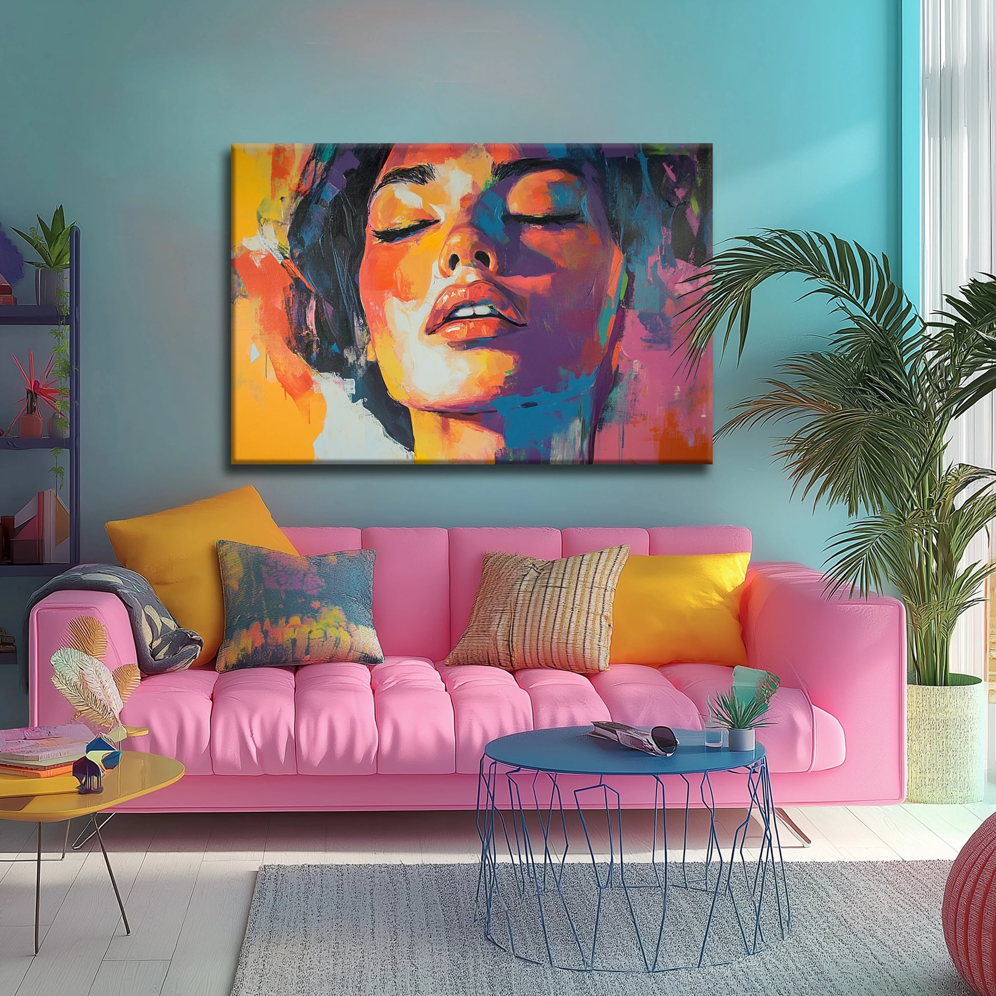 Pleasures Canvas Print Robussi