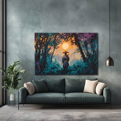 Protector of the Forest Canvas Print Robussi