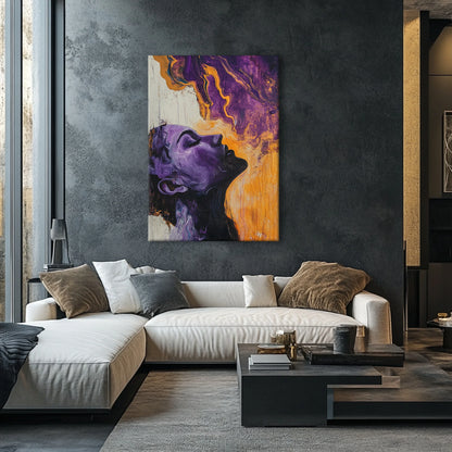 Purple Seduction Canvas Print Robussi