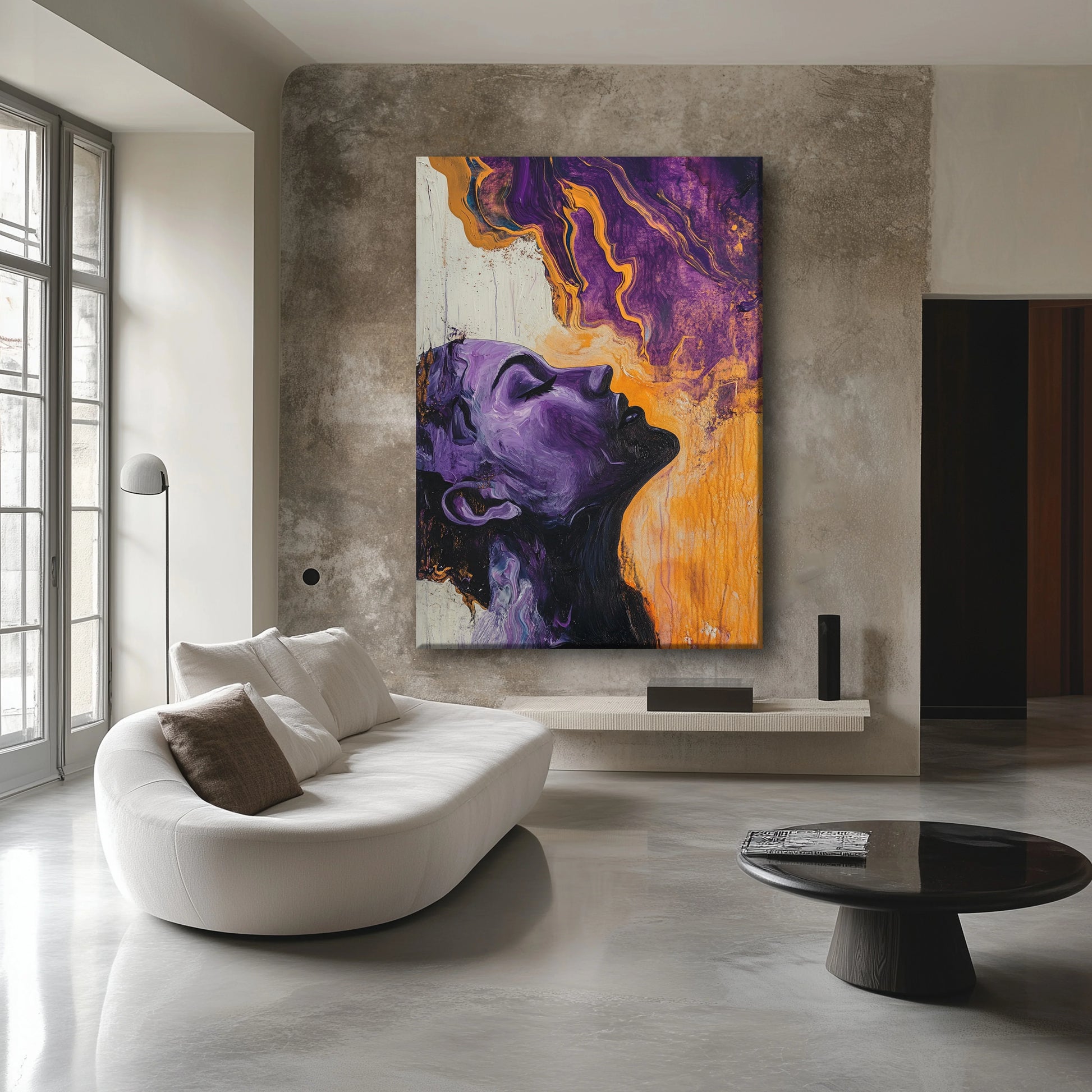 Purple Seduction Canvas Print Robussi