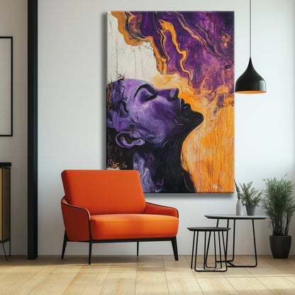 Purple Seduction Canvas Print Robussi