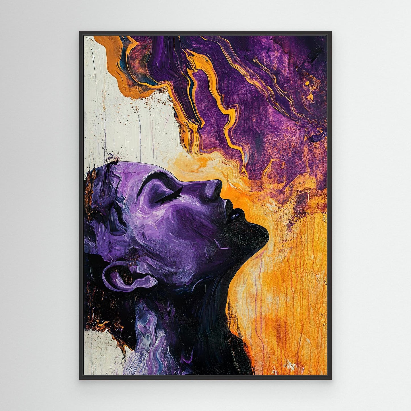 Purple Seduction Canvas Print Robussi
