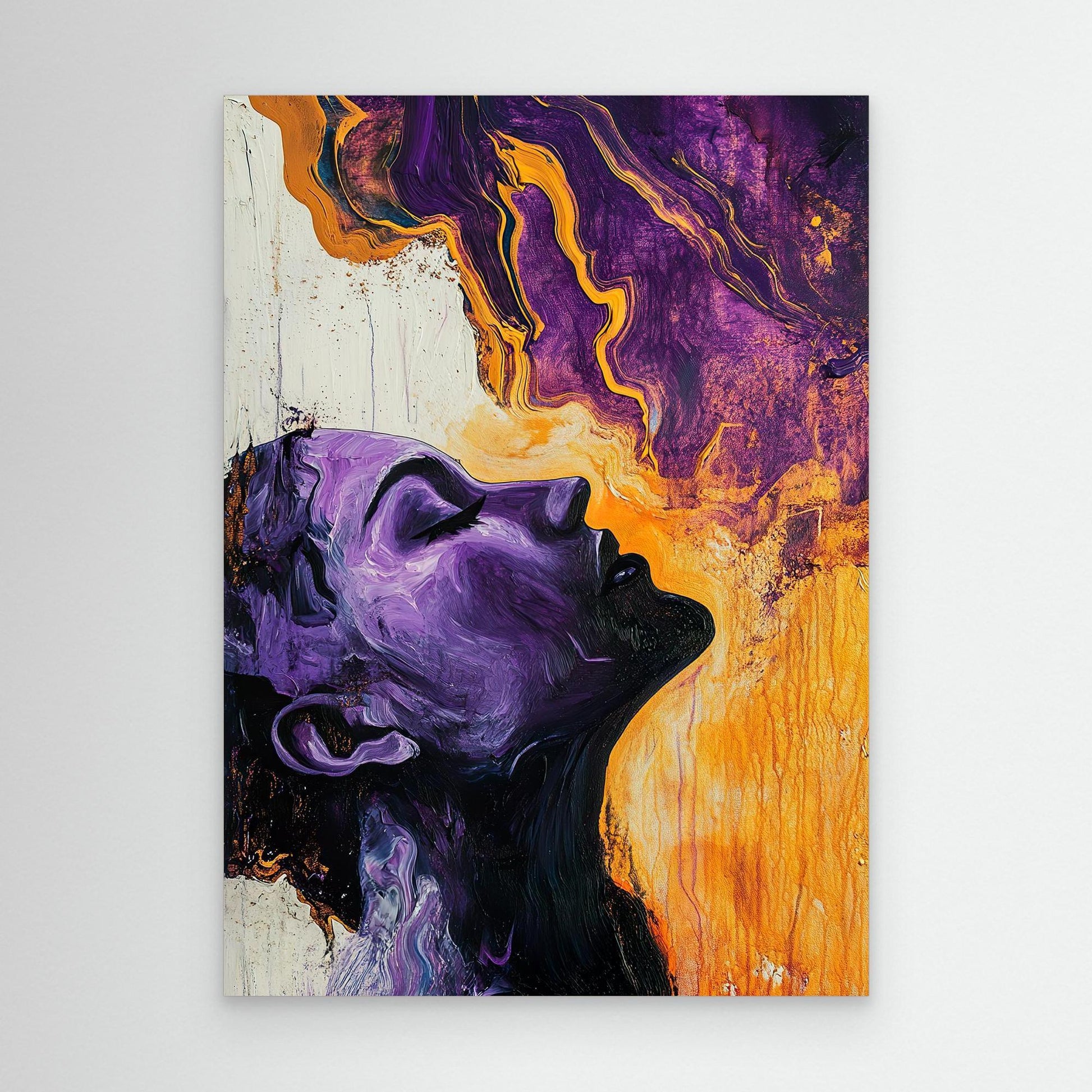 Purple Seduction Canvas Print Robussi