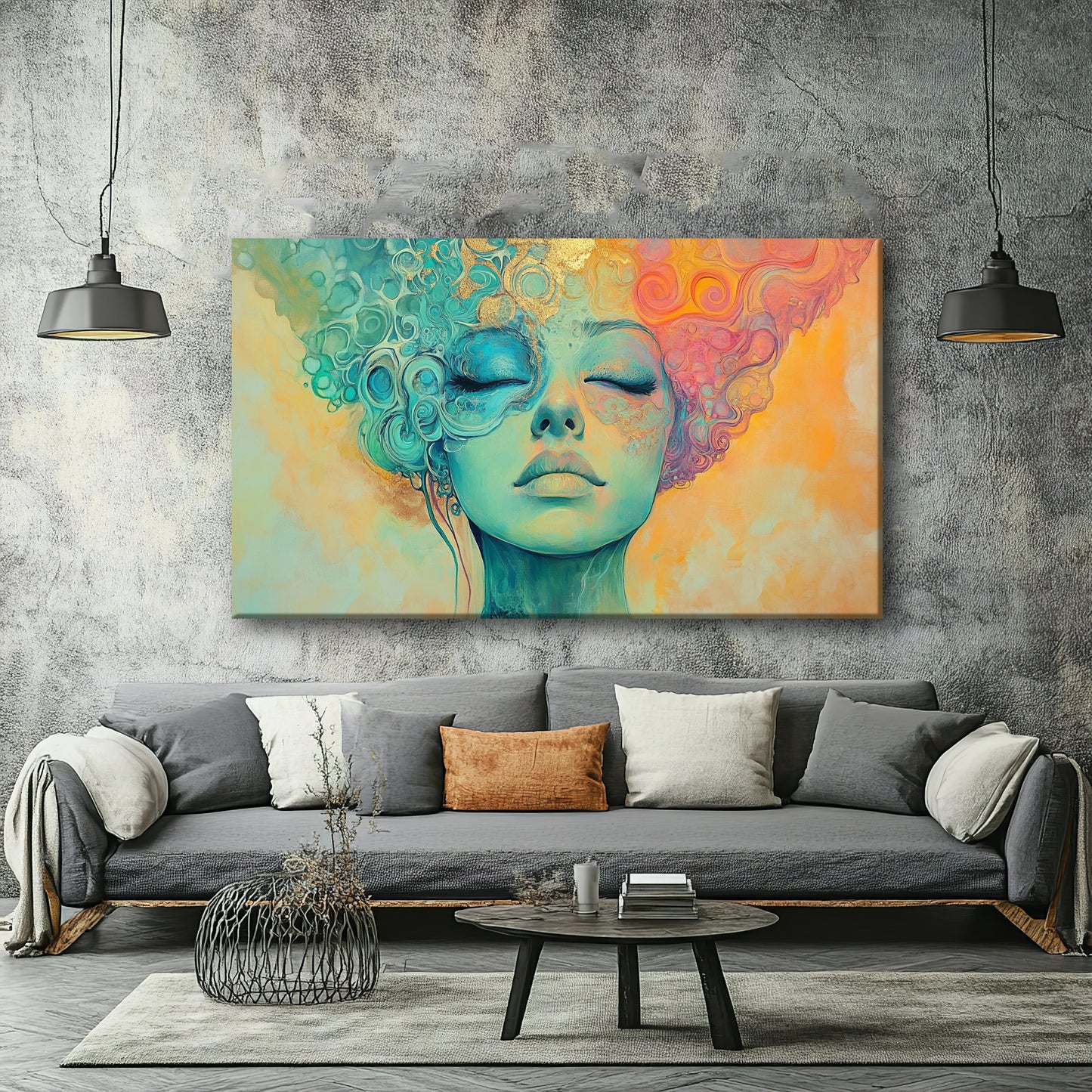 Queen of the Elements Canvas Print Robussi