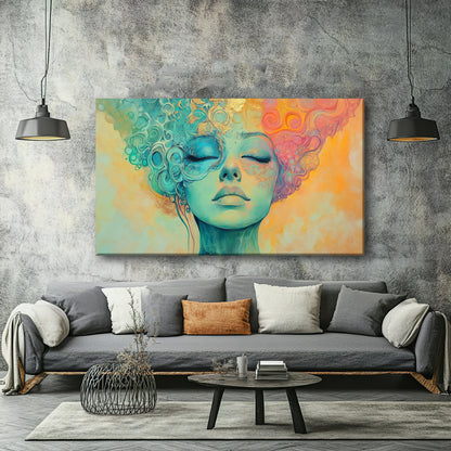 Queen of the Elements Canvas Print Robussi