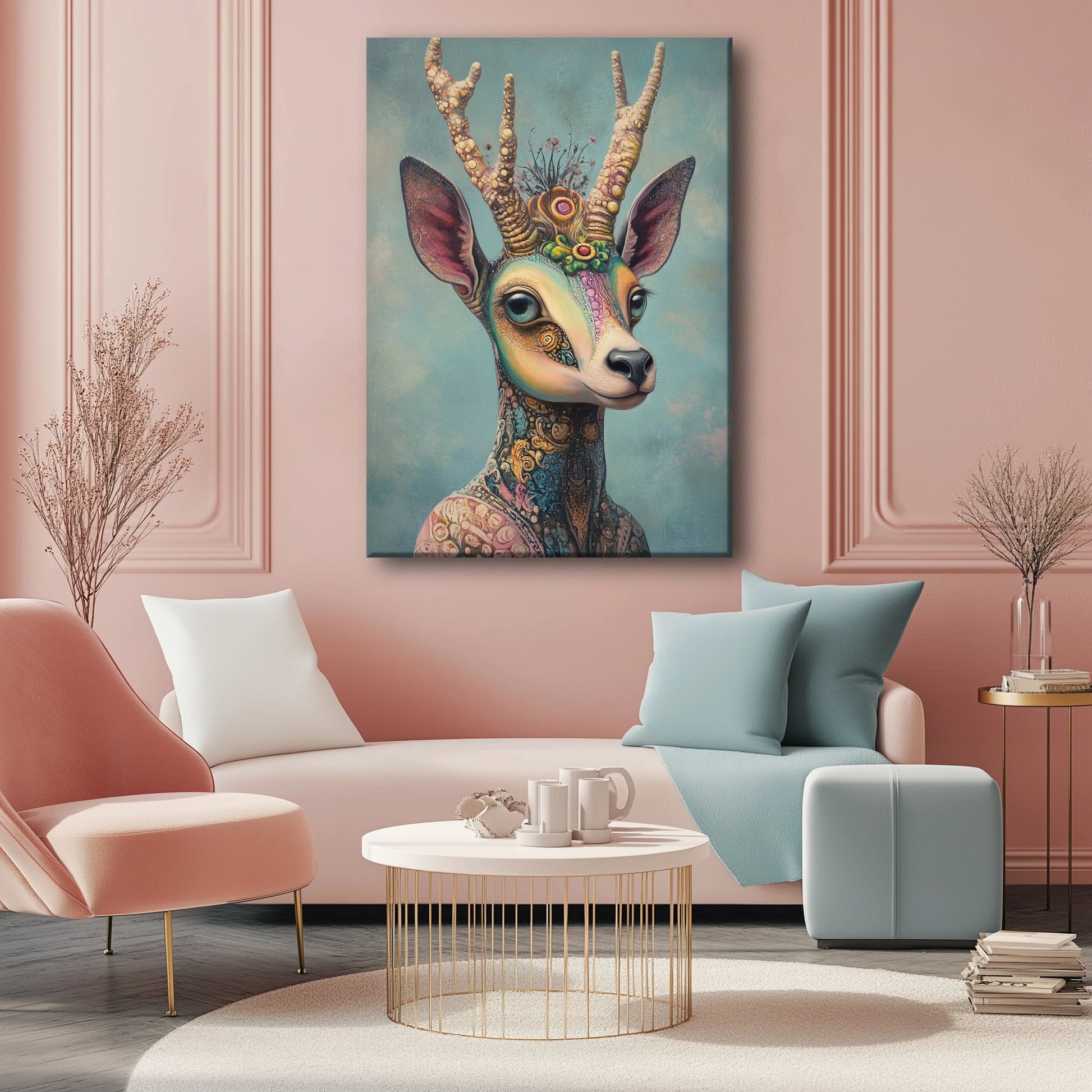 Queen of the Kingdom Canvas Print Robussi