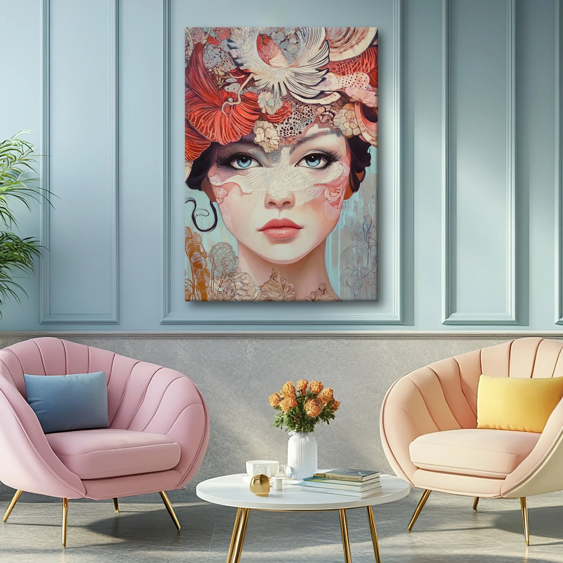 Queen of the Red Sea Canvas Print Robussi