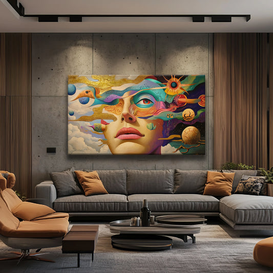 Queen of the Universe Canvas Print Robussi