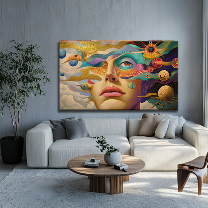 Queen of the Universe Canvas Print Robussi