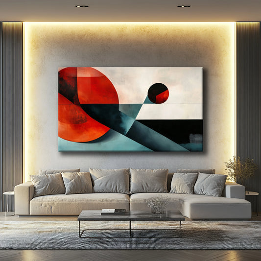 Red Hole Canvas Print Robussi