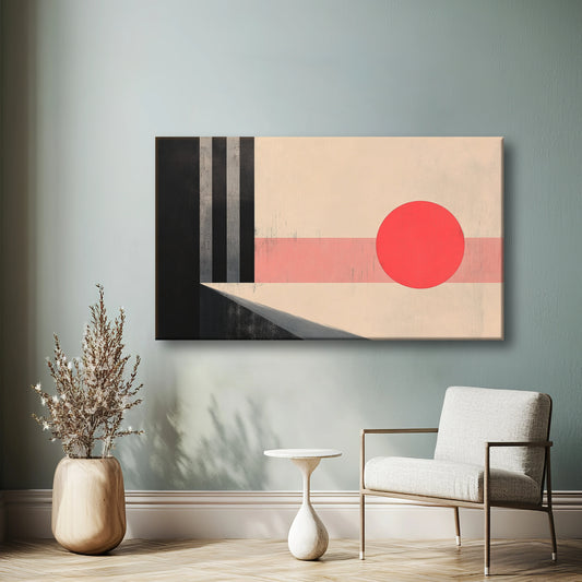 Rising Sun Canvas Print Robussi