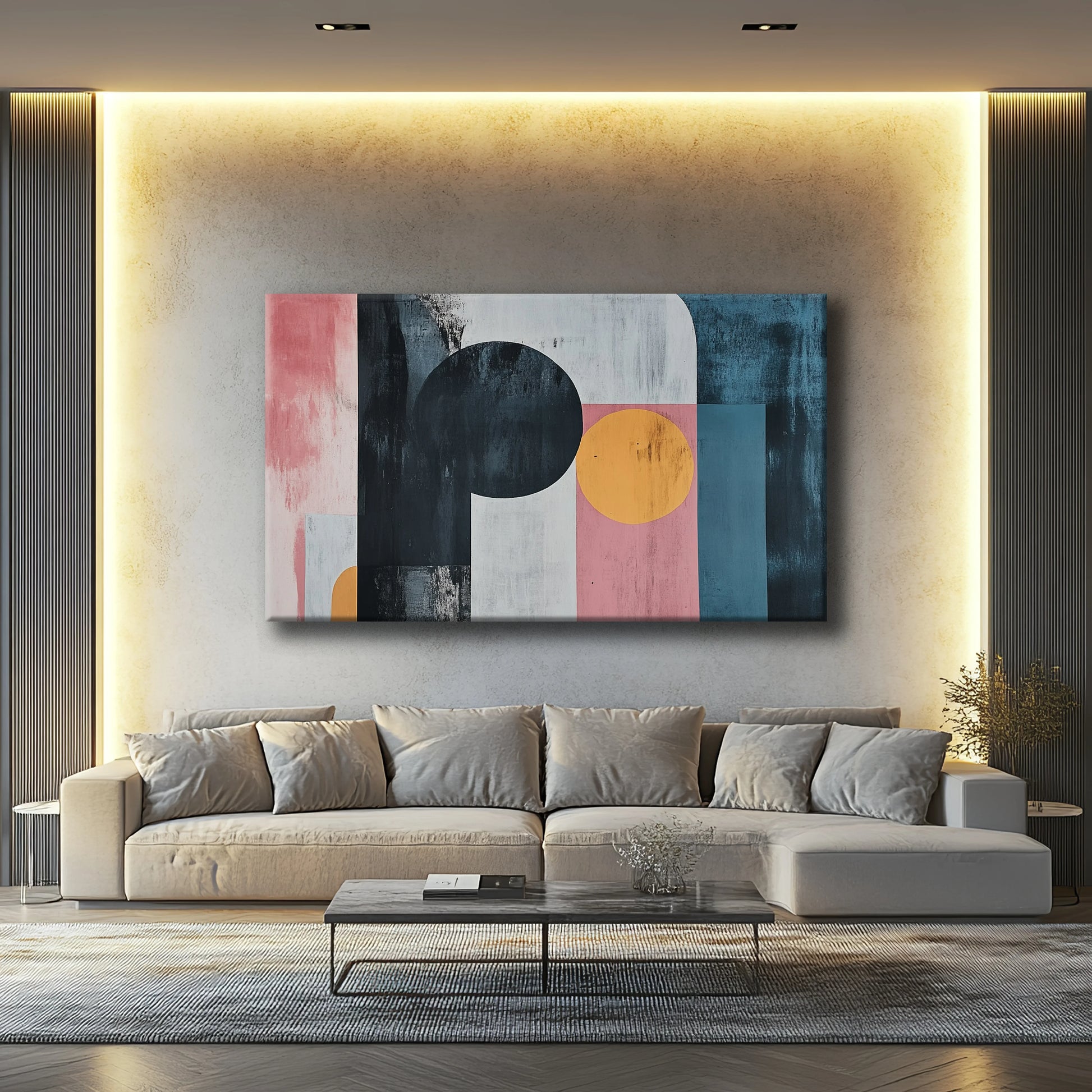 Shadow of Moonshine Canvas Print Robussi