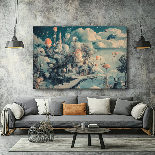 Skyscraper Canvas Print Robussi